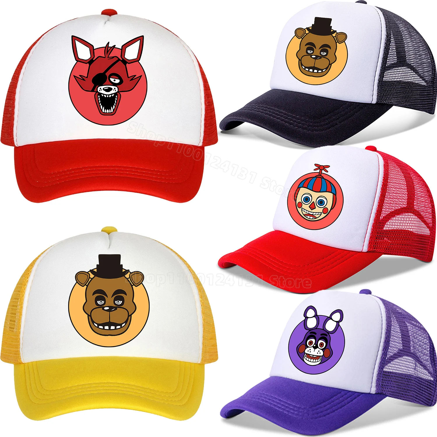 Summer Nights Clothing - Vijf Nachten Op Freddys Baseball Cap