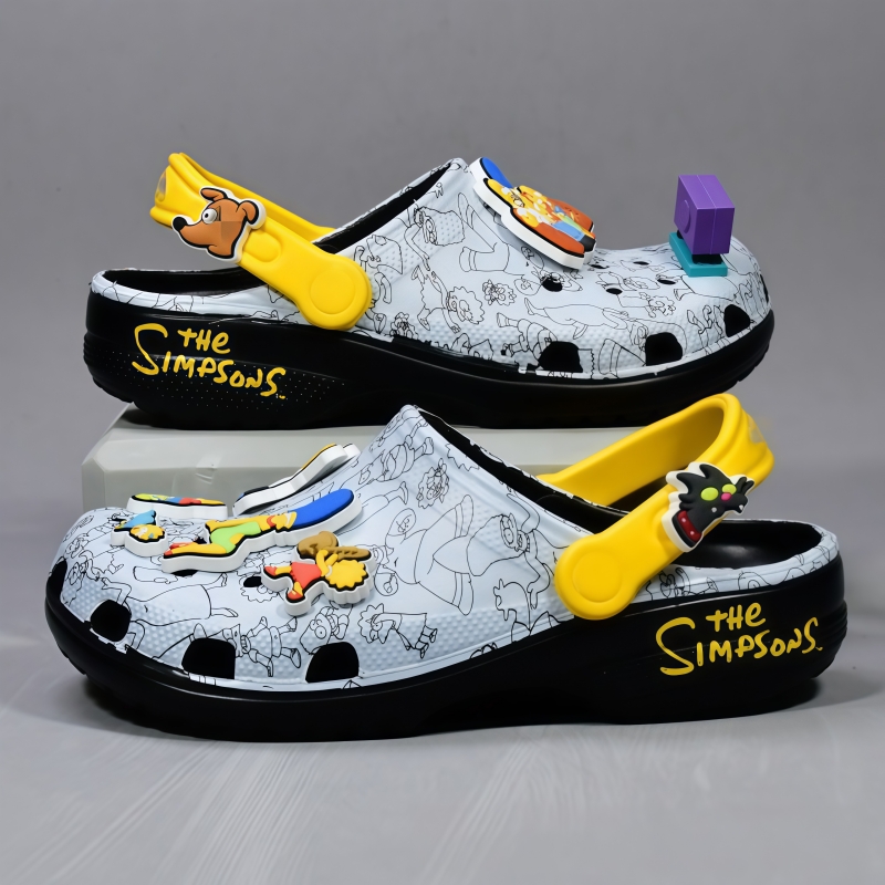 Summer Clothing Wraps - Cartoon anime The Simpsons sandalen, schattige