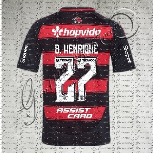 Summer Clothing Men Sale - Hete Aanbieding Flamengo 3D Print Voetbalshirt