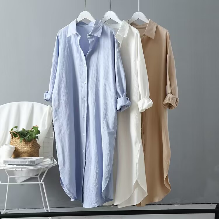Summer Days Clothing - Blouse dames 2026 casual nieuwe effen