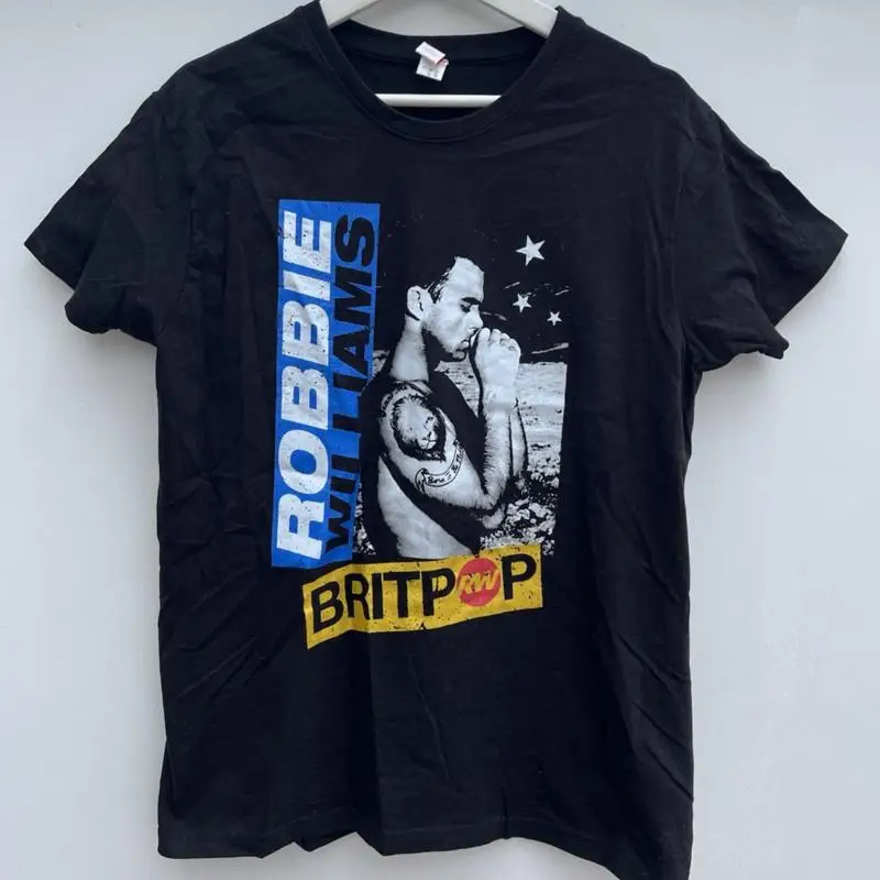 Summer Clothing Uk - Robbie Williams Britpop T-Shirt Tour UK