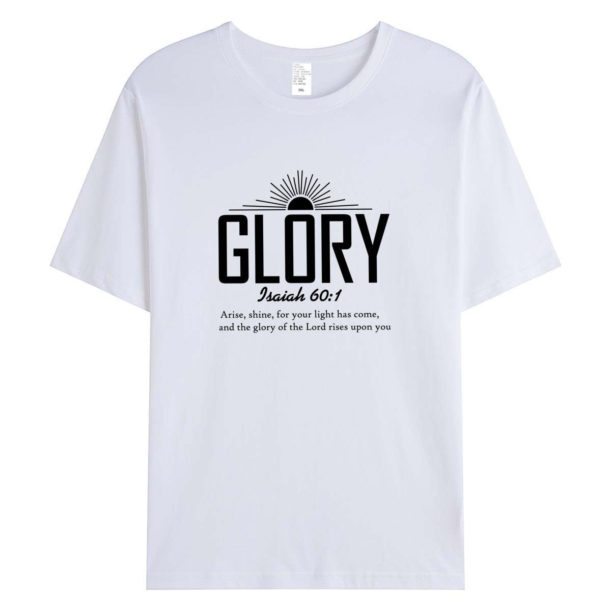 Summer Clothing Quotes - Vrouwen T-shirt Bijbel Quotes Print Vrouw