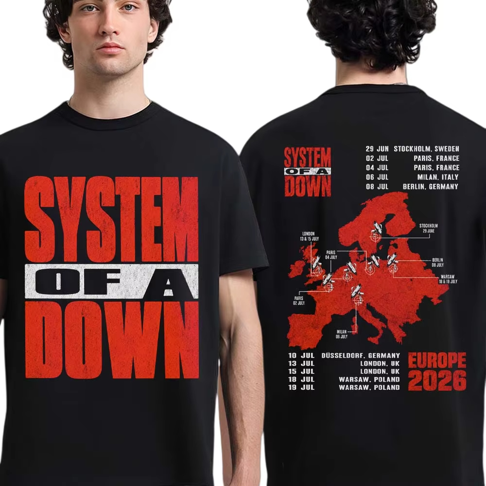 System of A Down EU en UK Tour - Summer Clothing Uk recensie en prijs
