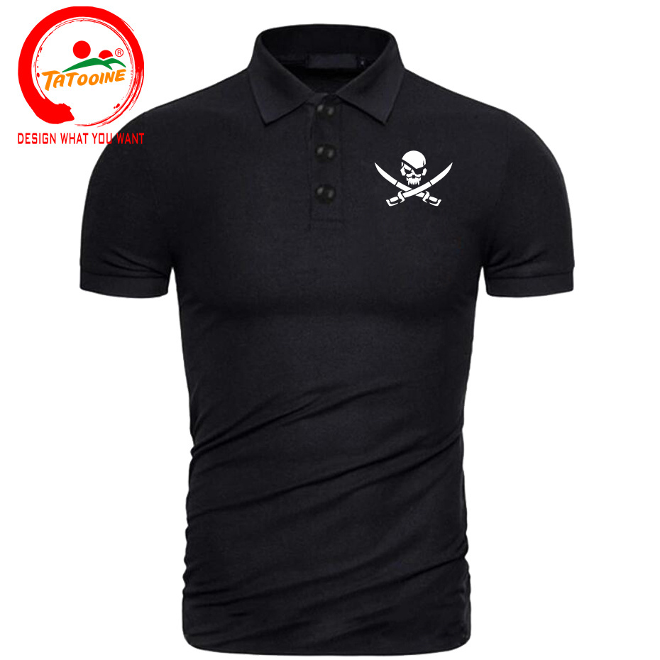 Poloshirt Heren 100% Katoen Po - Summer Clothing Logo recensie en prijs