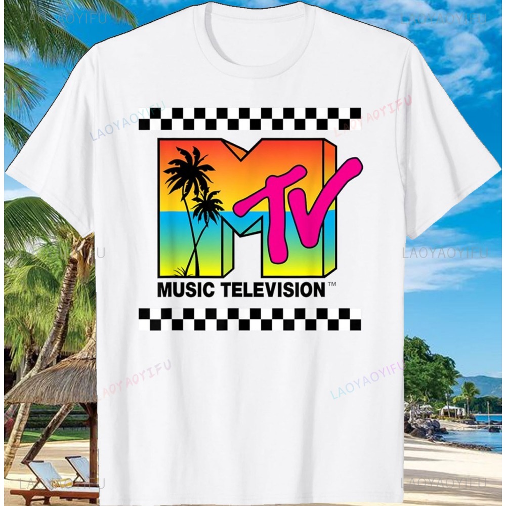 MTV Beach Island Logo Retro Gr - Summer Clothing Logo recensie en prijs