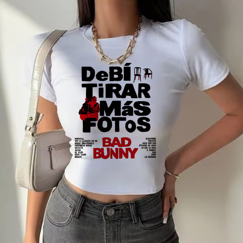 2026 Rapper Bad Bunny Tanktops - Summer Clothing Logo recensie en prijs