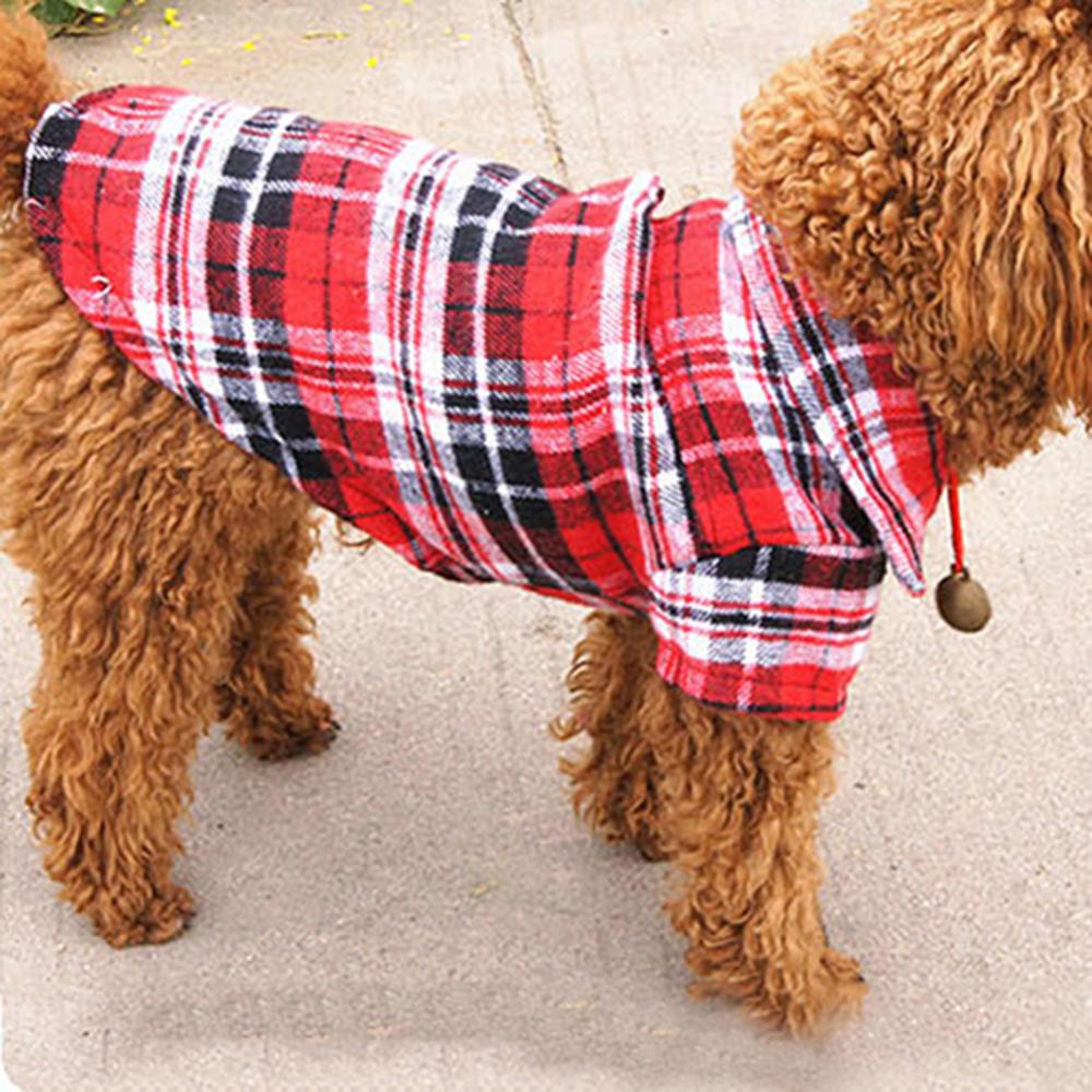 Hond Puppy Geruit Shirt Hond T - Summer Dog Clothing recensie en prijs