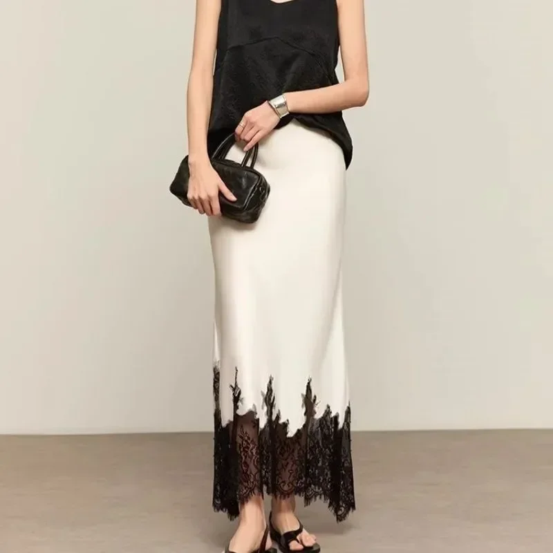 Fairy Lace-Trim Midi Rok Hoge  - Summer Clothing Wraps recensie en prijs