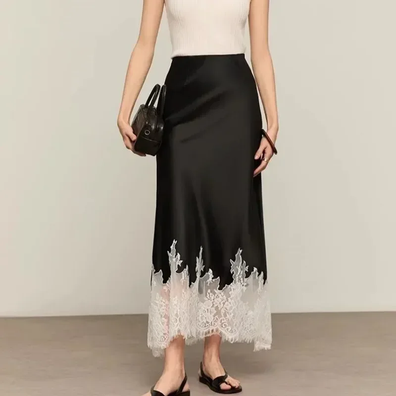Fairy Lace-Trim Midi Rok Hoge  - Summer Clothing Wraps recensie en prijs