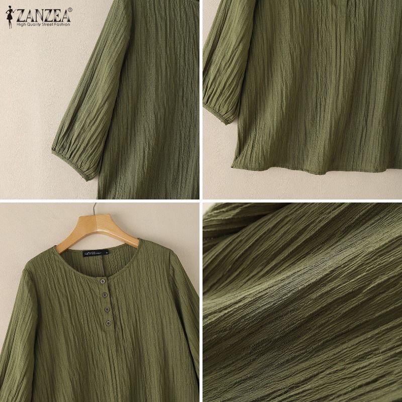 ZANZEA Vrouw Gerimpelde Textuu - Summer Days Clothing recensie en prijs