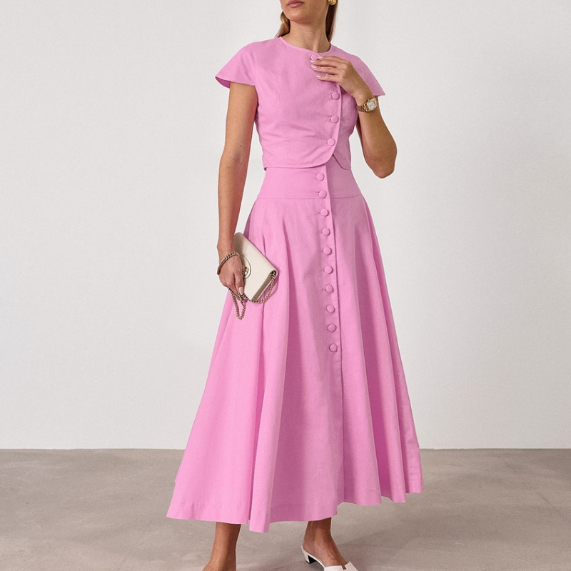 Franse stijl elegante A-lijn l - Summer Days Clothing recensie en prijs
