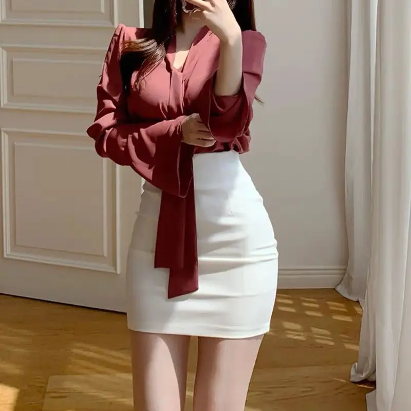 Damesrok Strakke vrouwelijke r - Summer Clothing Wraps recensie en prijs